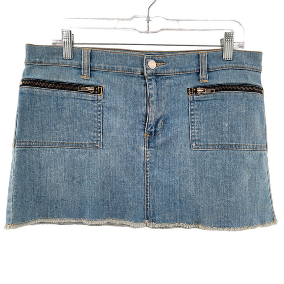 Tommy Jeans Denim Mini Skirt Size 11 Y2K 2000s - Picture 1 of 7